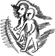 Иллюстрация к книге — С птицей на голове [i_012.jpg]