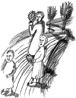 Иллюстрация к книге — С птицей на голове [i_034.jpg]