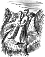 Иллюстрация к книге — С птицей на голове [i_043.jpg]