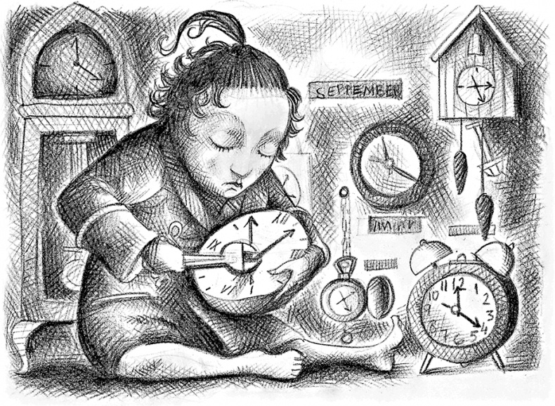 Иллюстрация к книге — Девочка, которая объехала волшебную страну на самодельном корабле [i_001.jpg]