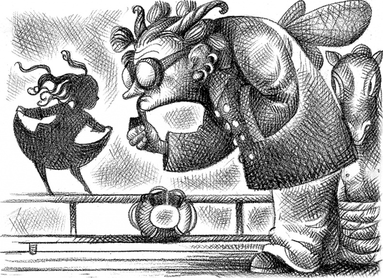 Иллюстрация к книге — Девочка, которая объехала волшебную страну на самодельном корабле [i_007.jpg]