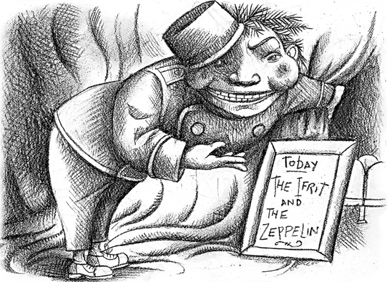 Иллюстрация к книге — Девочка, которая объехала волшебную страну на самодельном корабле [i_008.jpg]