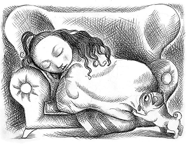 Иллюстрация к книге — Девочка, которая объехала волшебную страну на самодельном корабле [i_022.jpg]