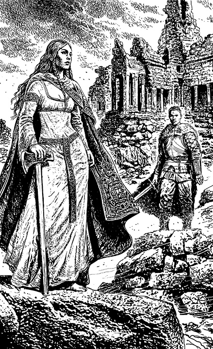 Иллюстрация к книге — Дочь Белого Волка [i_001.jpg]