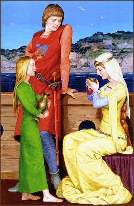 Иллюстрация к книге — Роман о Тристане и Изольде [i_009.jpg]