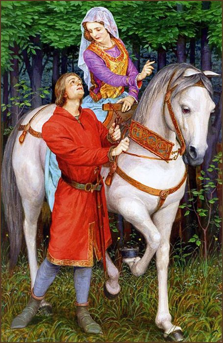 Иллюстрация к книге — Роман о Тристане и Изольде [i_014.jpg]