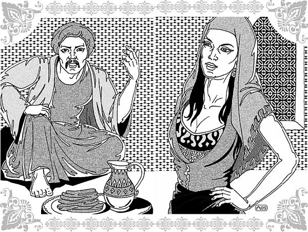 Иллюстрация к книге — Али-Баба и сорок разбойниц [_08.jpg]