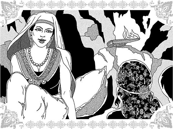 Иллюстрация к книге — Али-Баба и сорок разбойниц [_25.jpg]