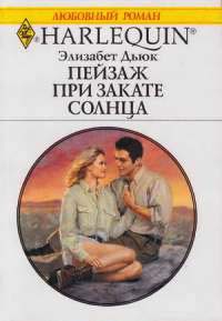 Книга Пейзаж при закате солнца