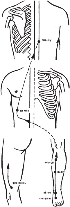 Иллюстрация к книге — Лечебные точки организма. Снимаем боли в сердце и в области живота [_14.jpg]