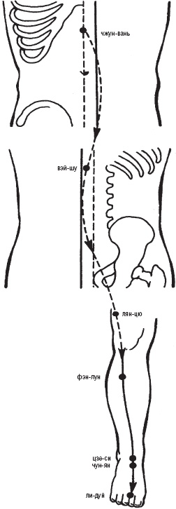 Иллюстрация к книге — Лечебные точки организма. Снимаем боли в сердце и в области живота [_17.jpg]