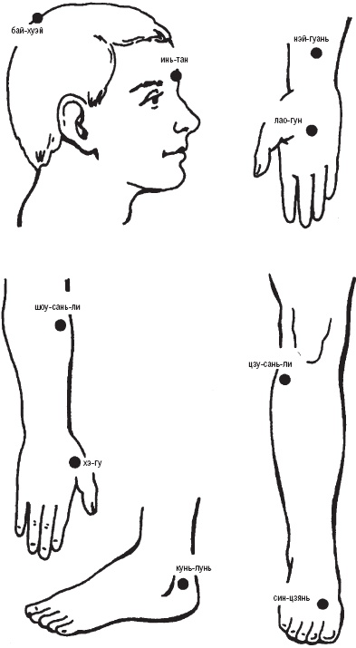 Иллюстрация к книге — Лечебные точки организма. Снимаем боли в сердце и в области живота [_28.jpg]