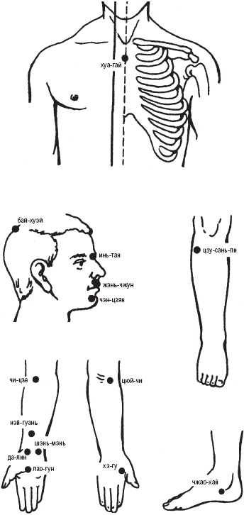 Иллюстрация к книге — Лечебные точки организма. Снимаем боли в сердце и в области живота [_31.jpg]