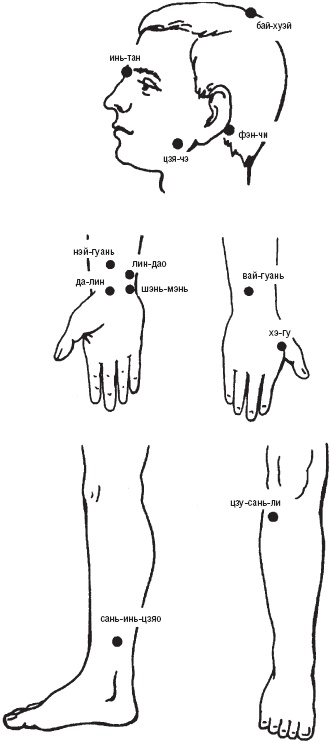 Иллюстрация к книге — Лечебные точки организма. Снимаем боли в сердце и в области живота [_62.jpg]
