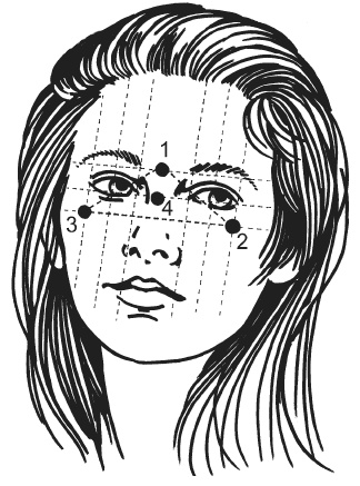 Иллюстрация к книге — Цветопунктура. 40 эффективных схем лечения [img5E99.jpg]