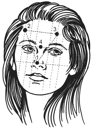 Иллюстрация к книге — Цветопунктура. 40 эффективных схем лечения [img8C02.jpg]