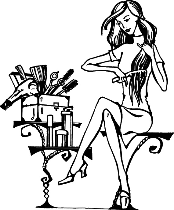 Иллюстрация к книге — Косы и косички. Мастер-класс профессионалов [i_001.jpg]