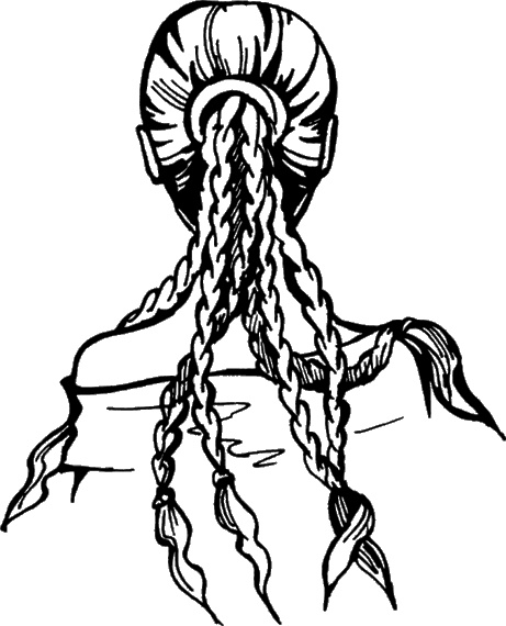 Иллюстрация к книге — Косы и косички. Мастер-класс профессионалов [i_035.jpg]