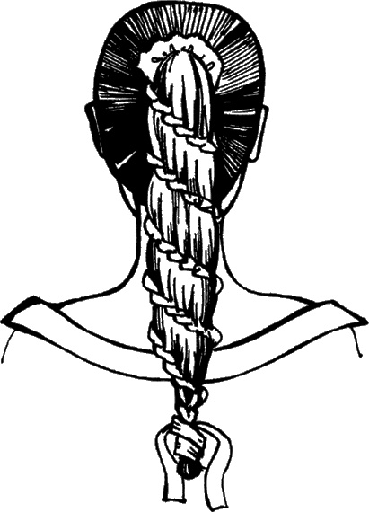 Иллюстрация к книге — Косы и косички. Мастер-класс профессионалов [i_104.jpg]