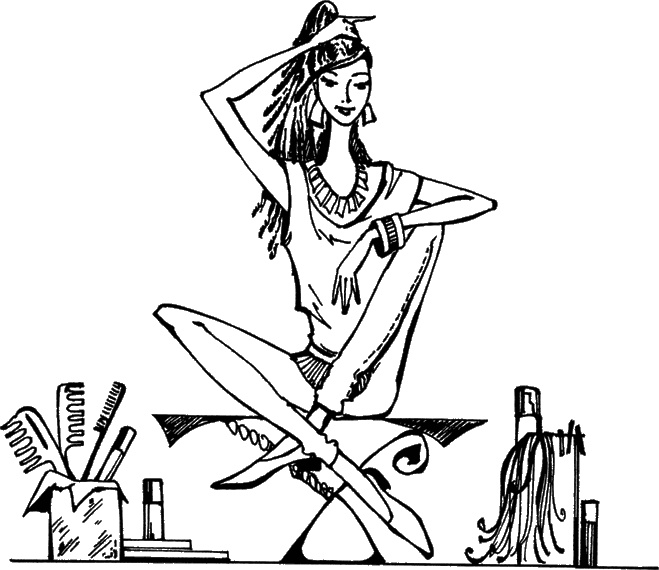 Иллюстрация к книге — Косы и косички. Мастер-класс профессионалов [i_155.jpg]