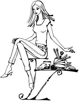 Иллюстрация к книге — Макияж. Краткая энциклопедия [i_010.jpg]