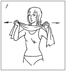 Иллюстрация к книге — Невидимая гимнастика для тех, кто следит за своей фигурой. Гимнастика в офисе, лифте, на пляже, по дороге на работу [i_007.jpg]