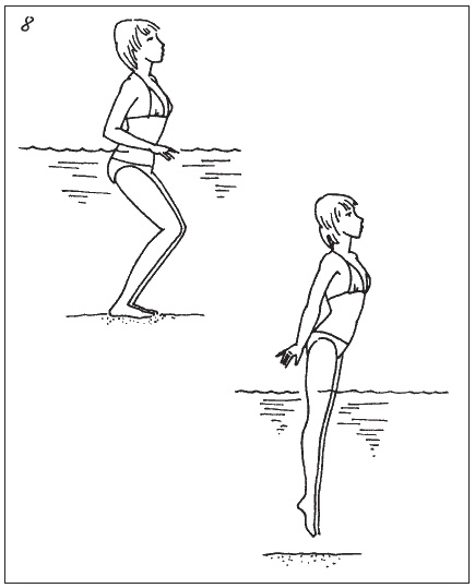 Иллюстрация к книге — Невидимая гимнастика для тех, кто следит за своей фигурой. Гимнастика в офисе, лифте, на пляже, по дороге на работу [i_063.jpg]