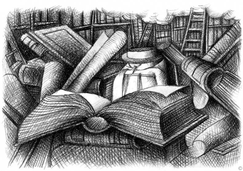 Иллюстрация к книге — Девочка, которая провалилась в Волшебное Подземелье и утащила с собой Развеселье [i_001.jpg]