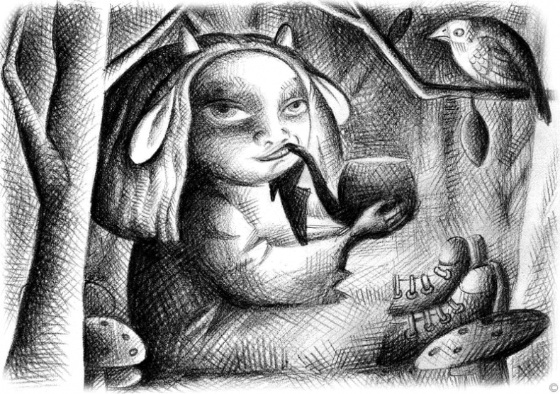 Иллюстрация к книге — Девочка, которая провалилась в Волшебное Подземелье и утащила с собой Развеселье [i_003.jpg]