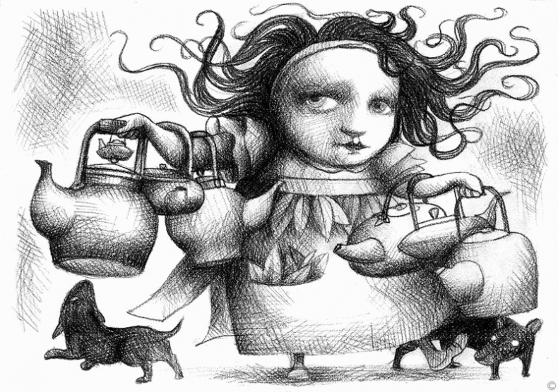 Иллюстрация к книге — Девочка, которая провалилась в Волшебное Подземелье и утащила с собой Развеселье [i_007.jpg]