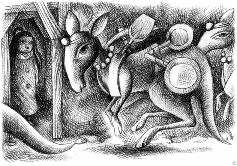 Иллюстрация к книге — Девочка, которая провалилась в Волшебное Подземелье и утащила с собой Развеселье [i_012.jpg]