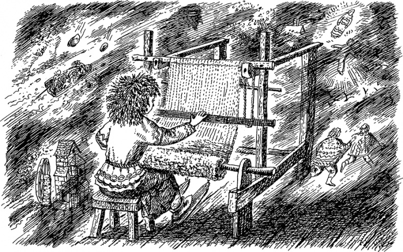 Иллюстрация к книге — Квартет Дейлмарка. Книга 3. Вниз по великой реке [i_011.jpg]