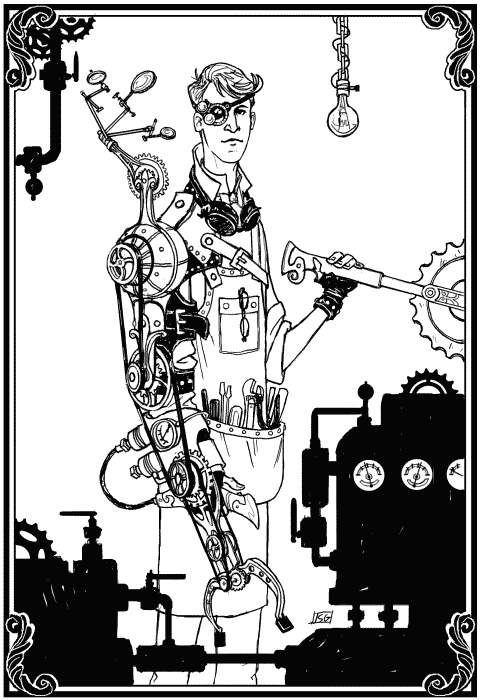 Иллюстрация к книге — Пистолет для мертвеца [edison.jpg]