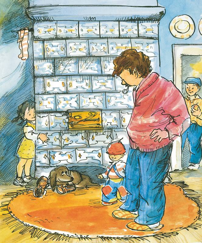 Иллюстрация к книге — Папа, мама, бабушка, восемь детей и грузовик [i_068.jpg]