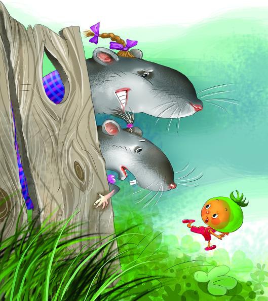 Иллюстрация к книге — Про Огуречика и Помидорика [_029.jpg]