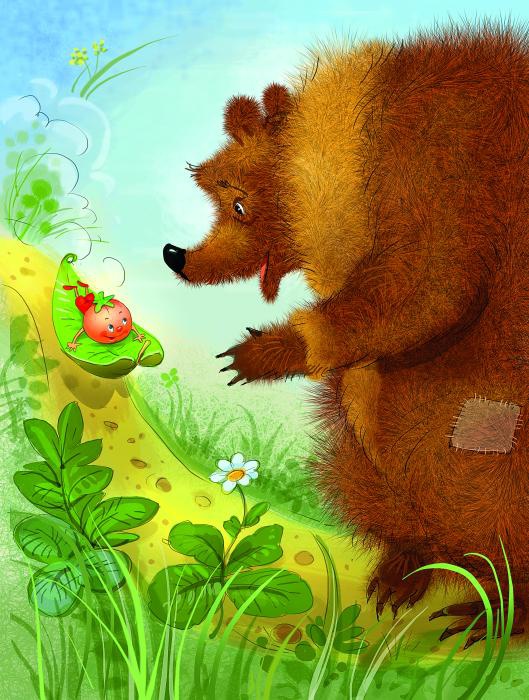 Иллюстрация к книге — Про Огуречика и Помидорика [_039.jpg]