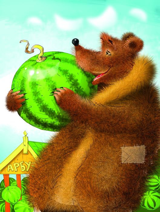 Иллюстрация к книге — Про Огуречика и Помидорика [_057.jpg]