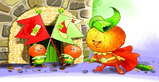 Иллюстрация к книге — Про Огуречика и Помидорика [_059.jpg]