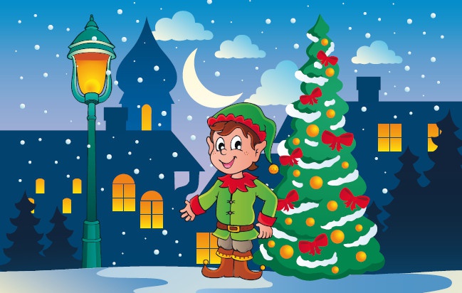 Иллюстрация к книге — Новогодние игры и затеи для детей (набор из 18 карточек) [i_017.jpg]