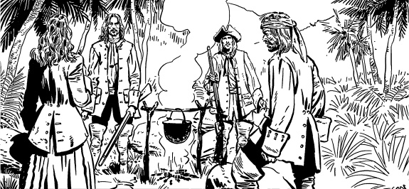 Иллюстрация к книге — Записки экспедитора Тайной канцелярии. Приключения русской княжны в Новом свете [i_081.jpg]