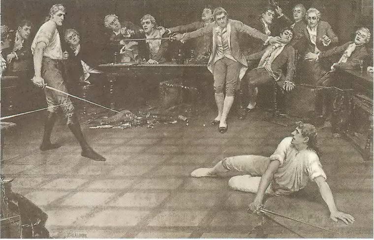 Иллюстрация к книге — Дуэль. Всемирная история [i_042.jpg]