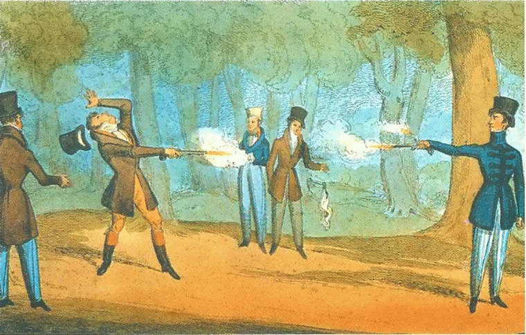 Иллюстрация к книге — Дуэль. Всемирная история [i_056.jpg]