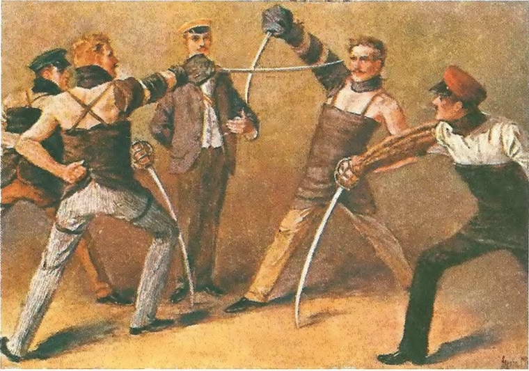 Иллюстрация к книге — Дуэль. Всемирная история [i_074.jpg]