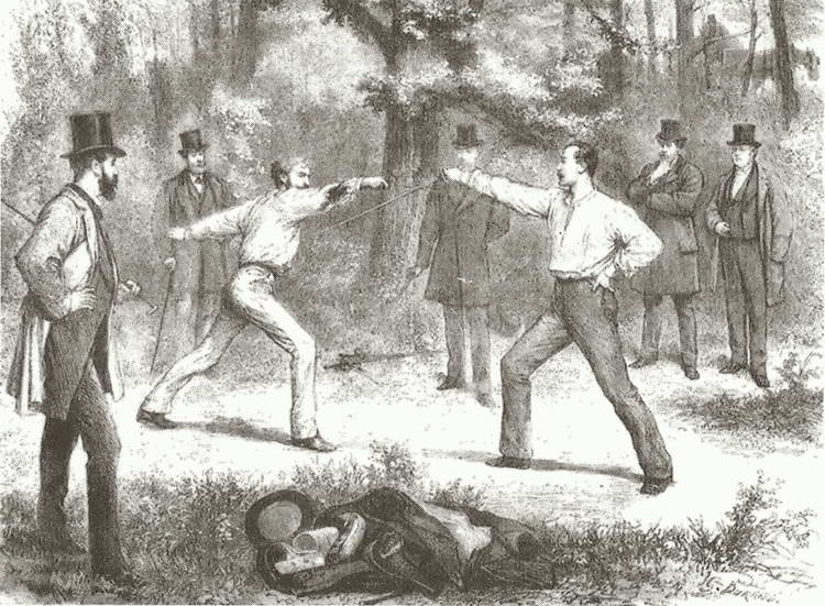 Иллюстрация к книге — Дуэль. Всемирная история [i_086.jpg]