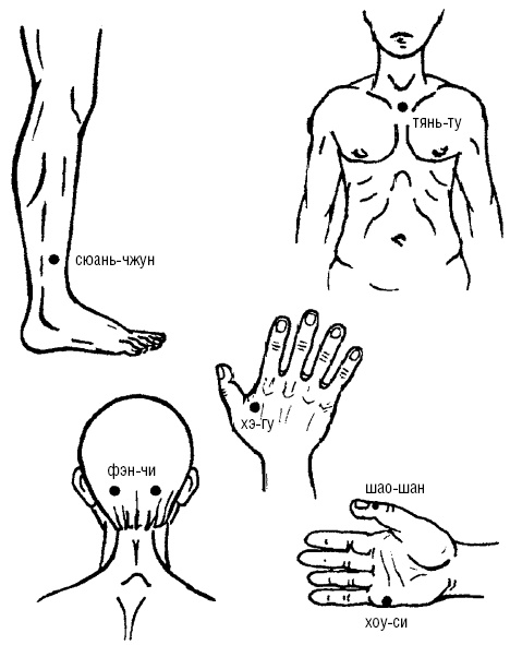 Иллюстрация к книге — Исцеляющие точки организма. Самые надежные техники самопомощи [i_095.jpg]
