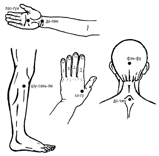 Иллюстрация к книге — Исцеляющие точки организма. Самые надежные техники самопомощи [i_100.jpg]