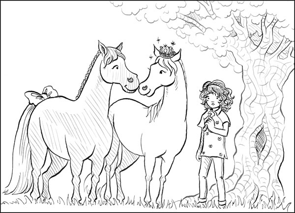 Иллюстрация к книге — Принцессы пони. Приз мечты [_049.jpg]