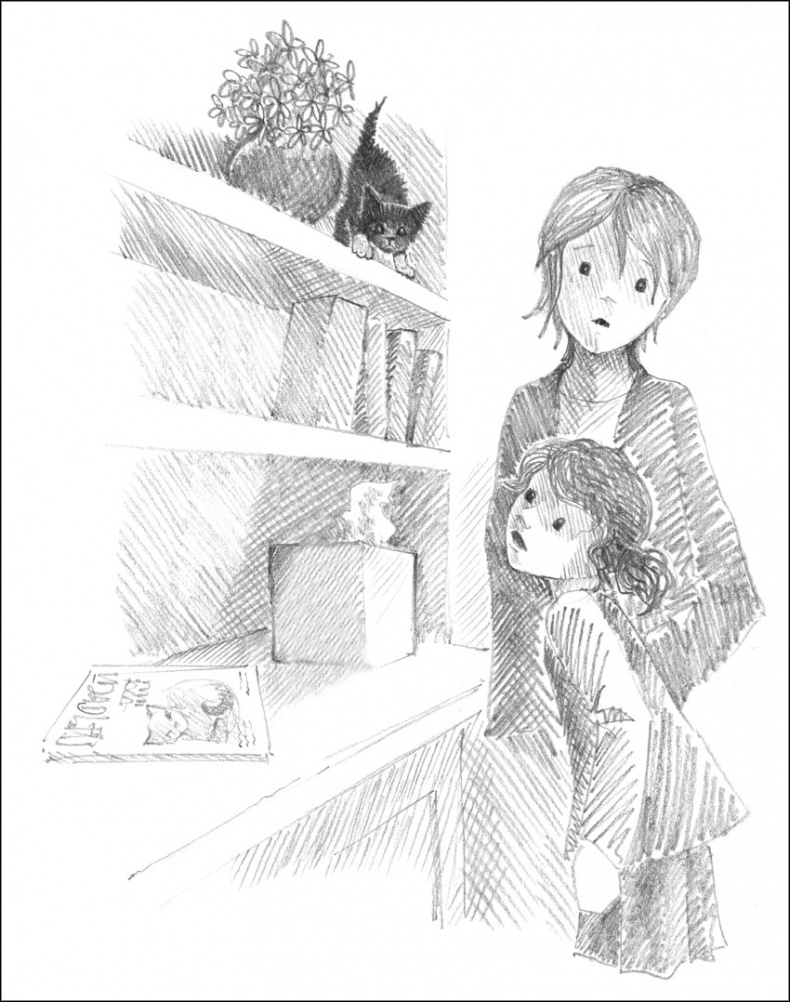 Иллюстрация к книге — Котенок Дымка, или Тайна домика на дереве [_124.jpg]