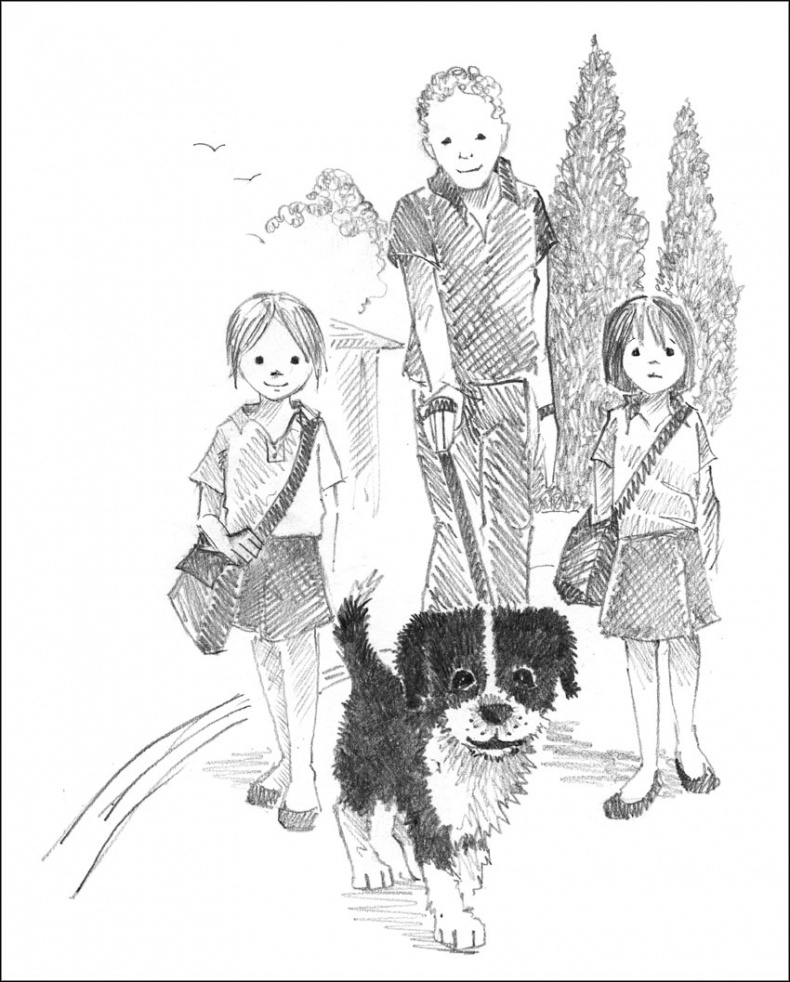 Иллюстрация к книге — Щенок Джесс, или Давай дружить! [_032.jpg]