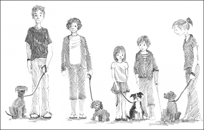 Иллюстрация к книге — Щенок Джесс, или Давай дружить! [_138139.jpg]